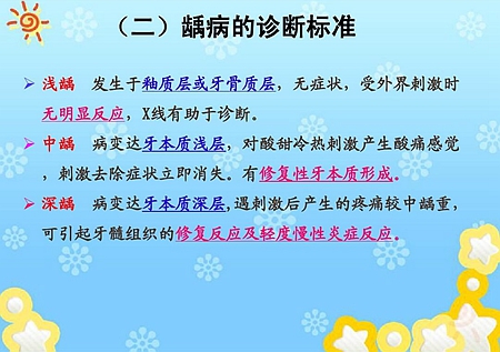 龋病诊断和鉴别诊断