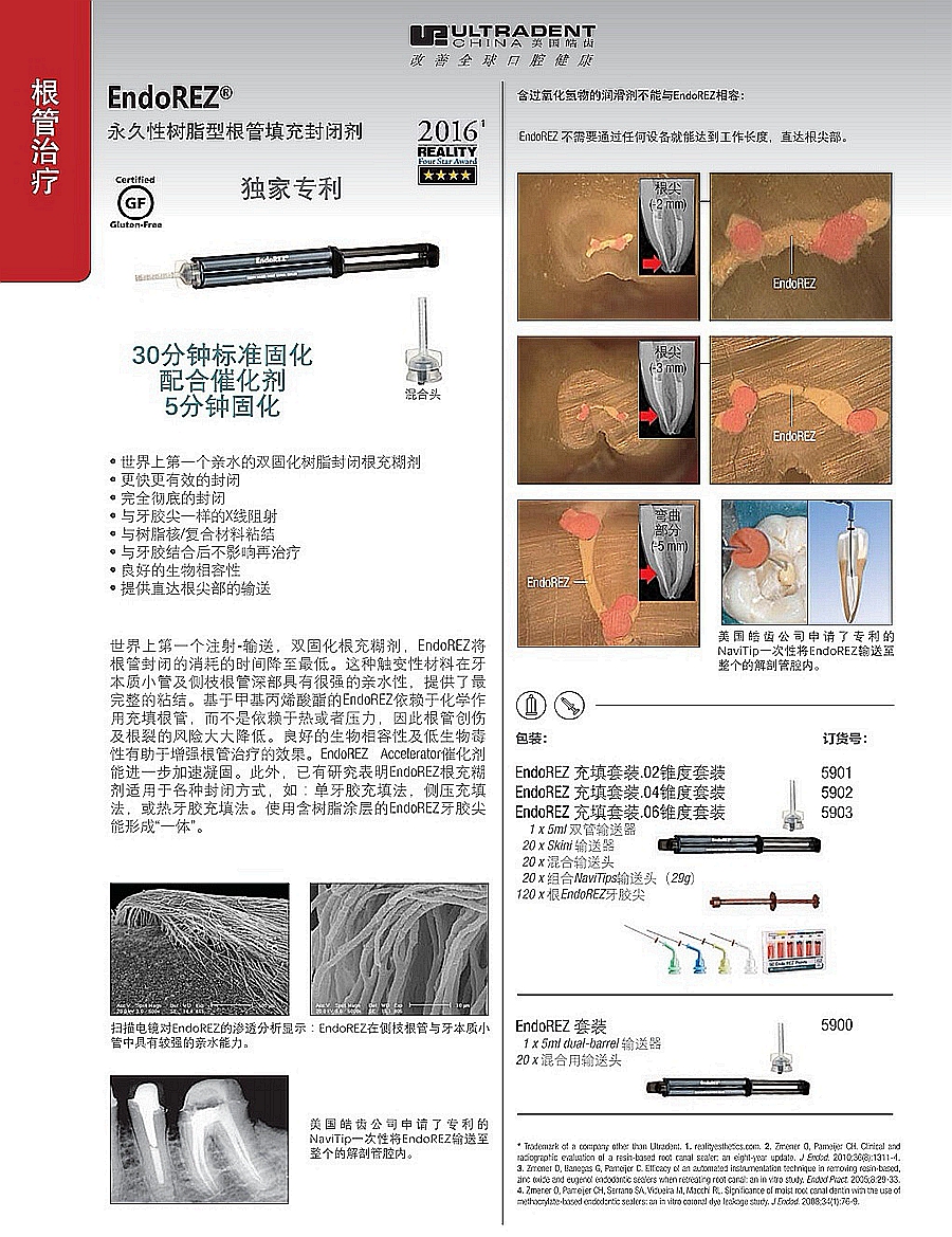皓齿根管充填封闭剂